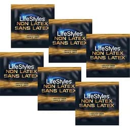 Презервативы LifeStyles Non Latex 6 шт. (ROZ6400230498)