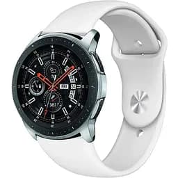 Ремінець BeWatch силіконовий Samsung Galaxy Watch 46 мм Білий (1020302)