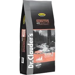 Сухой корм для взрослых собак с чувствительным пищеварением Dr.Clauder’s Sensitive Adult Salmon & Rice лосось и рис 12.5 кг