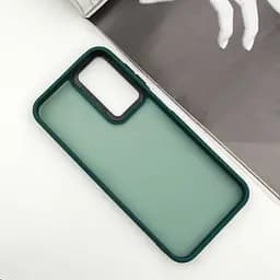 Чохол TPU+PC Lyon Frosted для Samsung Galaxy A14 4G/5G Green - мініатюра 3
