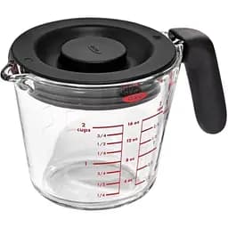 Мірна чаша OXO Good Grips Measuring скляна з кришкою 0.5 л (11397100)