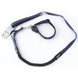 Нашийник з повідцем для собак AnimAll S, синій