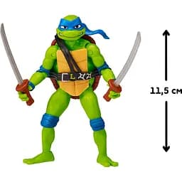 Ігрова фігурка TMNT Черепашки-ніндзя Movie III Леонардо, 11,5 см (83281) - мініатюра 2