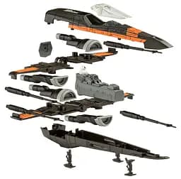 Інтерактивний конструктор Винищувач X-wing Зоряні війни зі звуком Revell 06564 - мініатюра 7
