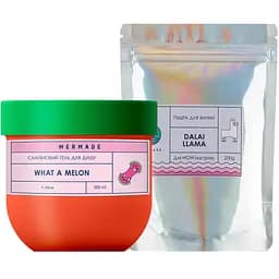 Набір Mermade Dalai Llama, гель для душу, 200 мл + пудра для ванни, 200 г