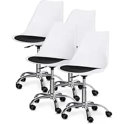 Детское кресло Evo-Kids Capri White/Black 4 шт. (H-231 W/B-Х4) 