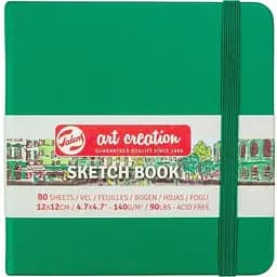 Блокнот для графіки Royal Talens Art Creation 12х12 см 140г/м2 80л Forest Green