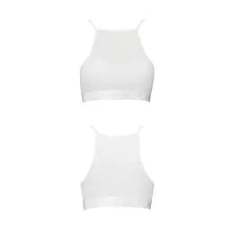 Спортивний топ із прозорою вставкою Passion PS006 TOP white L - мініатюра 2