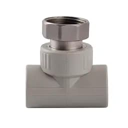 Трійник з накидною гайкою Kalde PPR ф25х1 000025173