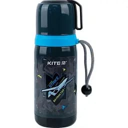 Термос Kite Bayraktar 350 мл темно-синій (K23-301)