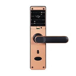 Замок біометричний автономний Trinix TRL-5402BTF Bronze з Bluetooth, зчитувачем відбитків пальців і карт Mifare (65-00072) - мініатюра 3