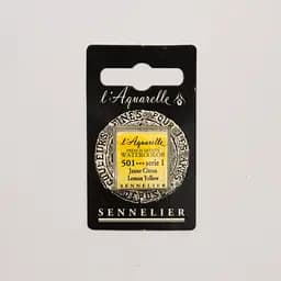 Акварель у кюветах L'Aquarelle Sennelier, S1 - Lemon Yellow