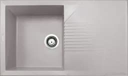 Кухонна мийка Adamant NOVAK avena 850x500x240 мм, з крилом 85 см - мініатюра 1