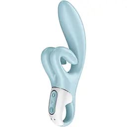 Вибратор-кролик Satisfyer Touch Me 20 см голубой