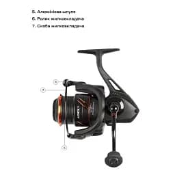 Котушка Brain Apex SE 4000S 5+1BB - мініатюра 8