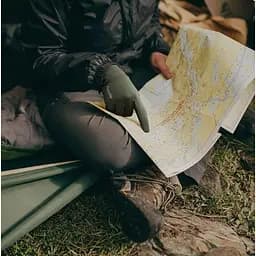 Рукавички трикотажні з покращеним хватом Naturehike NH20FS032, розмір L, оливковий - мініатюра 2