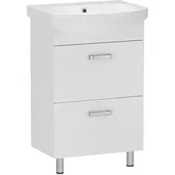 Тумба універсальна RJ Toft-L із умивальником Runa L81950000 50 см Білий RJFU026-4150WHSET(RJFU026-4150WH+L81950000) Білий