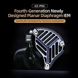 Навушники Knowledge Zenith дротові PRX Planar Diaphragm with microphone гарнітура чорна - мініатюра 2