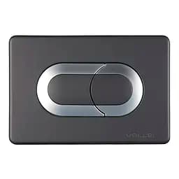 Клавіша змиву Volle Ego Neo пластик чорний/soft touch 221133, Чорний матовий