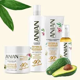 Маска Anian Repairing & Revitalising для пошкодженого волосся 350 мл  - мініатюра 5