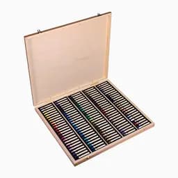 Подарочный набор масляной пастели Sennelier Universal, 120 цветов, дерево.