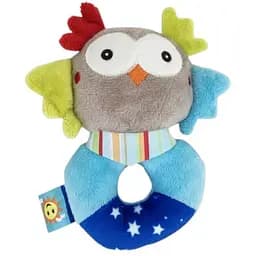 Мягкая игрушка-погремушка MegaZayka Сова MGZ-1203-1 Мягкая игрушка-погремушка MegaZayka Сова MGZ-1203-1