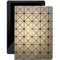 Чехол StatusCASE из экокожи для планшета Pixus Blast Золотой ромб