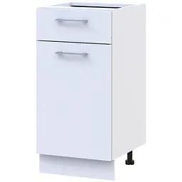 Кухня Doros Лея НЯ82_40 нижня вузька ДСП 40х46.6х82 см Білий/Дуб Сонома (81359337.6)