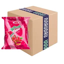 Цукерки Lukas BiFesti глазуровані грильяжно-желейні зі смаком малини 1 кг