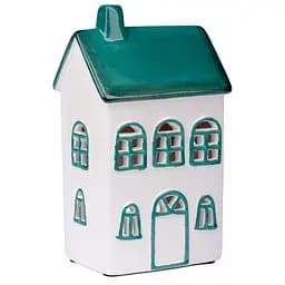 Декор Novogod'ko Будиночок-свічник 17 см білий (974620)