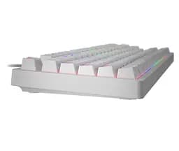 Клавіатура ігрова механічна HATOR HTK521 White Rockfall 2 Мecha Signature Edition Aurum Orange - мініатюра 4