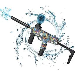 Бластер автоматический OldBro MP9 Gel Ball с гель шариками орбиз 10500 шт. Голубой-фиолетовый