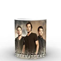 Кружка GeekLand Supernatural Сэм Дин Кастиэль SN.02.002.378 330 мл белая