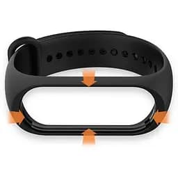 Силіконовий ремінець BeCover для Xiaomi Mi Smart Band 7 Pink (707483) - мініатюра 3