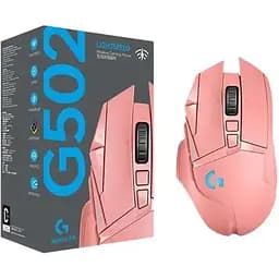 Миша бездротова на акумуляторі Logitech g502 Lightspeed (910-007215) рожева - мініатюра 3