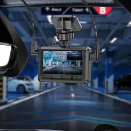 Відеореєстратор Hoco DV3 Driving Recorder With Display (dual-channel) Black - мініатюра 8