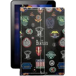 Чохол StatusCASE з екошкіри для планшету iGET Smart W102 Бітлз