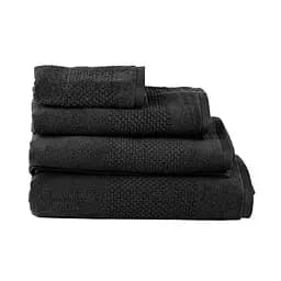 Рушник МВМ My Home Бриз 90х150 см XL темно-сірий (BT-04 XL DARK GRAY)