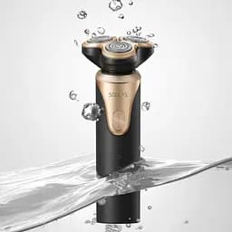 Електробритва Soocas Electric Shaver S3 Black/Gold - мініатюра 4