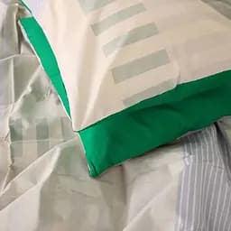 Наволочка MirSon Бязь 17-4824 Roberta 50х50 см зеленая (2200009378836)