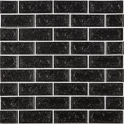 Панель стеновая 700х700х5мм Черный кирпич с белым SW-00001503