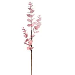 Гілка декоративна Yes! Fun Евкаліпт засніжена 84 см рожева (974806)