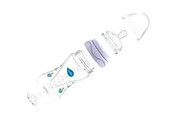 Пляшечка для годування Nuvita Mimic, антиколікова, 250 мл, блакитний (NV6030Blue) - мініатюра 2