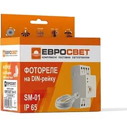 Фотореле Євросвітло на DIN-рейку SM-01 (57258) - мініатюра 4