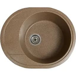 Гранітна кухонна мийка Romzha Voce Teracota (701) з крилом