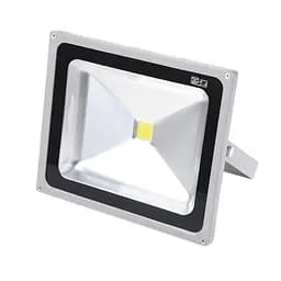 Прожектор Brille вуличний LED вологозахищений IP65 HL-08/50W CW COB сірий