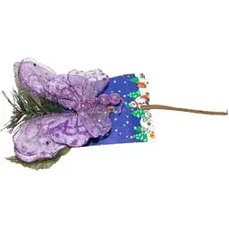 Веточка новогодняя Devilon декоративная 22 см (450336)