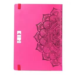 Щоденник-мотиватор Kiri sketch Мандала Малиновий колір 21203-KR недатований у книжковій палітурці (73496) - мініатюра 2