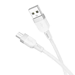Кабель Hoco X109 USB to MicroUSB 1 м белый