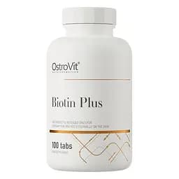 Вітаміни та мінерали OstroVit Biotin Plus, 100 таблеток